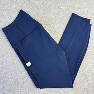 Vuori AllTheFeels Legging Women XS Blue Coast Hi Rise Short 22 Inseam BlissBlend